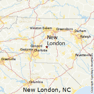 New London Nc Map Best Places to Live in New London, North Carolina