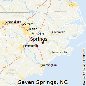 Seven_Springs,North Carolina Map