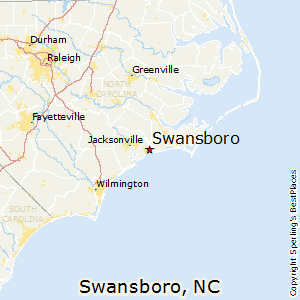 Swansboro,North Carolina Map