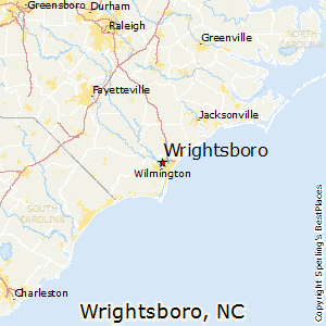Wrightsboro,North Carolina Map
