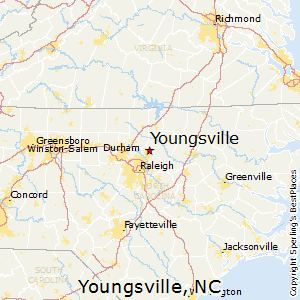 Youngsville,North Carolina Map