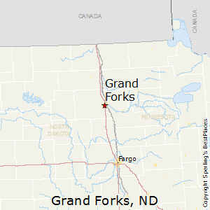 Grand_Forks,North Dakota Map