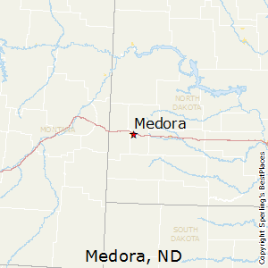 Medora,North Dakota Map