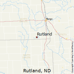 Rutland,North Dakota Map