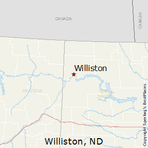 Williston,North Dakota Map