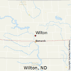 Wilton,North Dakota Map