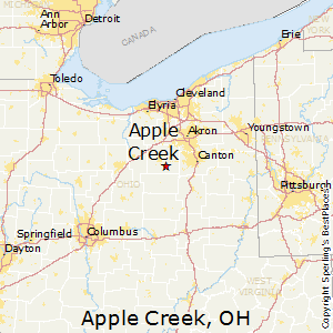 Apple_Creek,Ohio Map