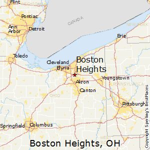 Boston_Heights,Ohio Map