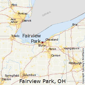 Fairview_Park,Ohio Map