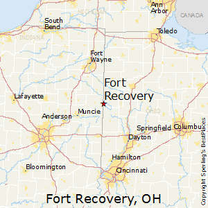 Fort Recovery Ohio Map Best Places to Live in Fort Recovery, Ohio