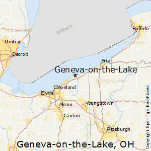 Geneva-on-the-Lake,Ohio Map