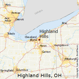 Highland_Hills,Ohio Map