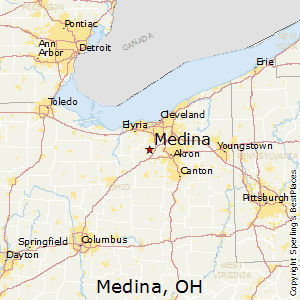Medina,Ohio Map