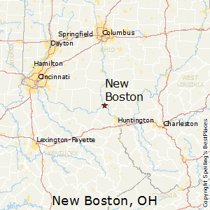 Map Of Boston Ohio Best Places To Live In New Boston, Ohio