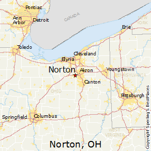 Norton,Ohio Map