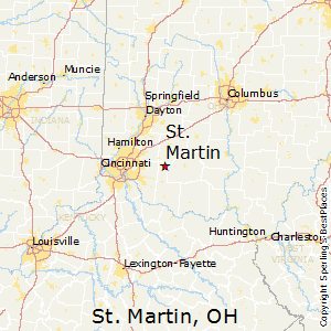 St_Martin,Ohio Map