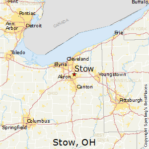 Stow,Ohio Map