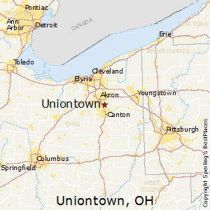 Uniontown,Ohio Map