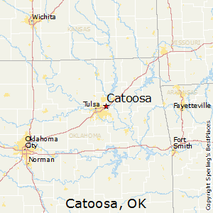 Catoosa,Oklahoma Map