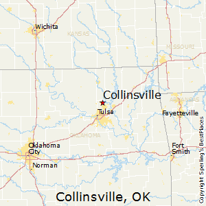 Collinsville,Oklahoma Map