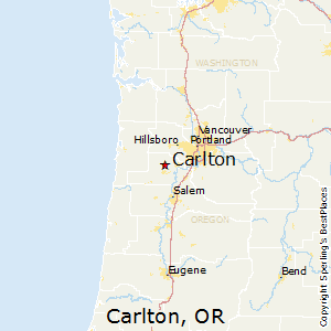 Map Of Carlton Oregon Best Places to Live in Carlton, Oregon