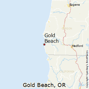 Gold_Beach,Oregon Map