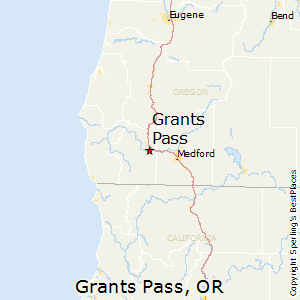 Grants_Pass,Oregon Map