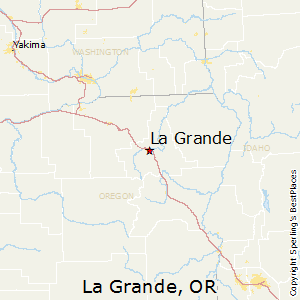La_Grande,Oregon Map