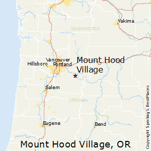 Mount_Hood_Village,Oregon Map