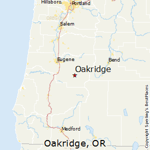 Map Of Oakridge Oregon Best Places to Live in Oakridge, Oregon