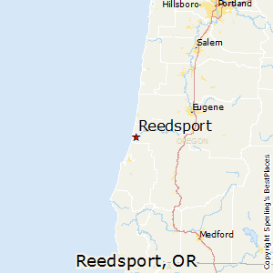 Reedsport,Oregon Map