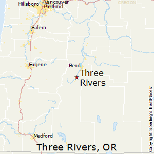 Three Rivers Oregon Map Best Places To Live In Three Rivers, Oregon