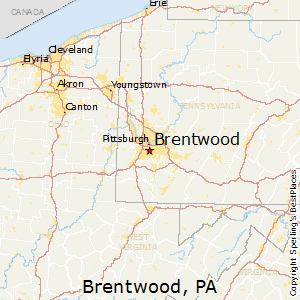 Brentwood,Pennsylvania Map