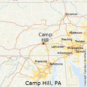 Camp_Hill,Pennsylvania Map