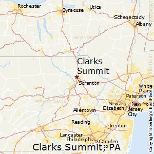 Clarks_Summit,Pennsylvania Map