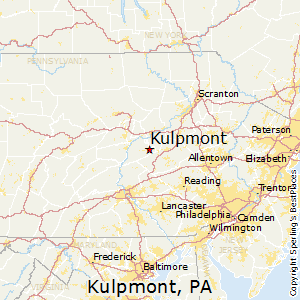 Kulpmont,Pennsylvania Map