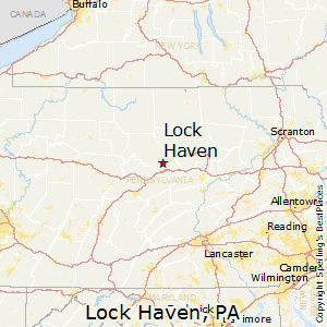 Lock_Haven,Pennsylvania Map