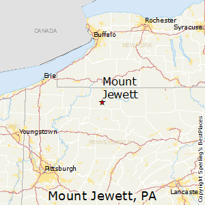 Mount_Jewett,Pennsylvania Map