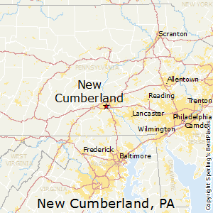 New_Cumberland,Pennsylvania Map
