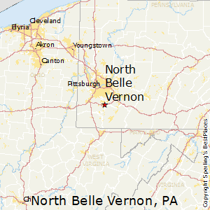 Belle Vernon Map