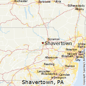 map of dallas pa Best Places To Live In Shavertown Pennsylvania map of dallas pa