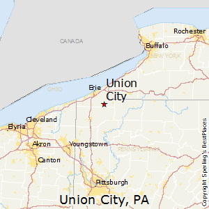 Union_City,Pennsylvania Map