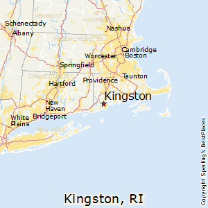 Kingston,Rhode Island Map