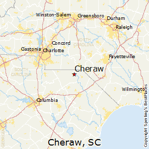 Cheraw,South Carolina Map