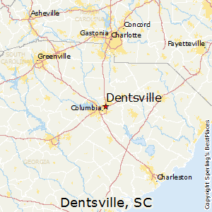Dentsville,South Carolina Map