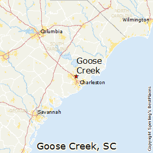 Goose_Creek,South Carolina Map