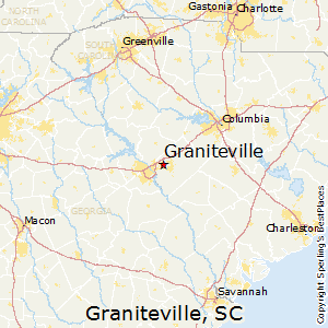 Graniteville,South Carolina Map