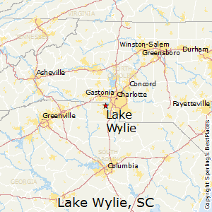 Lake_Wylie,South Carolina Map
