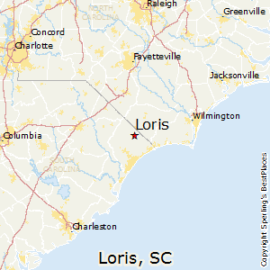 Loris,South Carolina Map