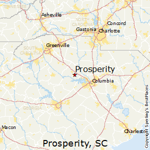 Prosperity South Carolina Map Best Places To Live In Prosperity, South Carolina